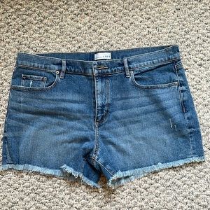 Loft jean shorts size 12